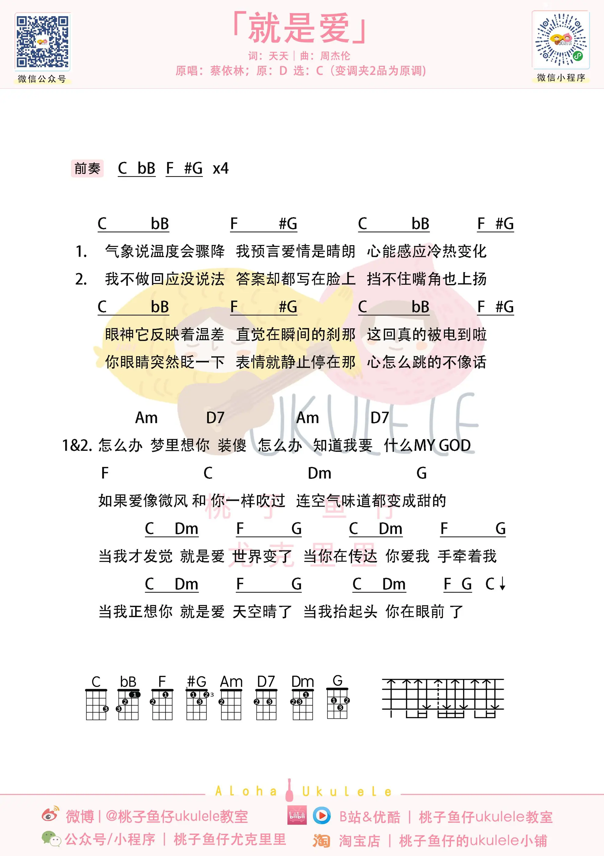 就是爱 尤克里里谱.jpg